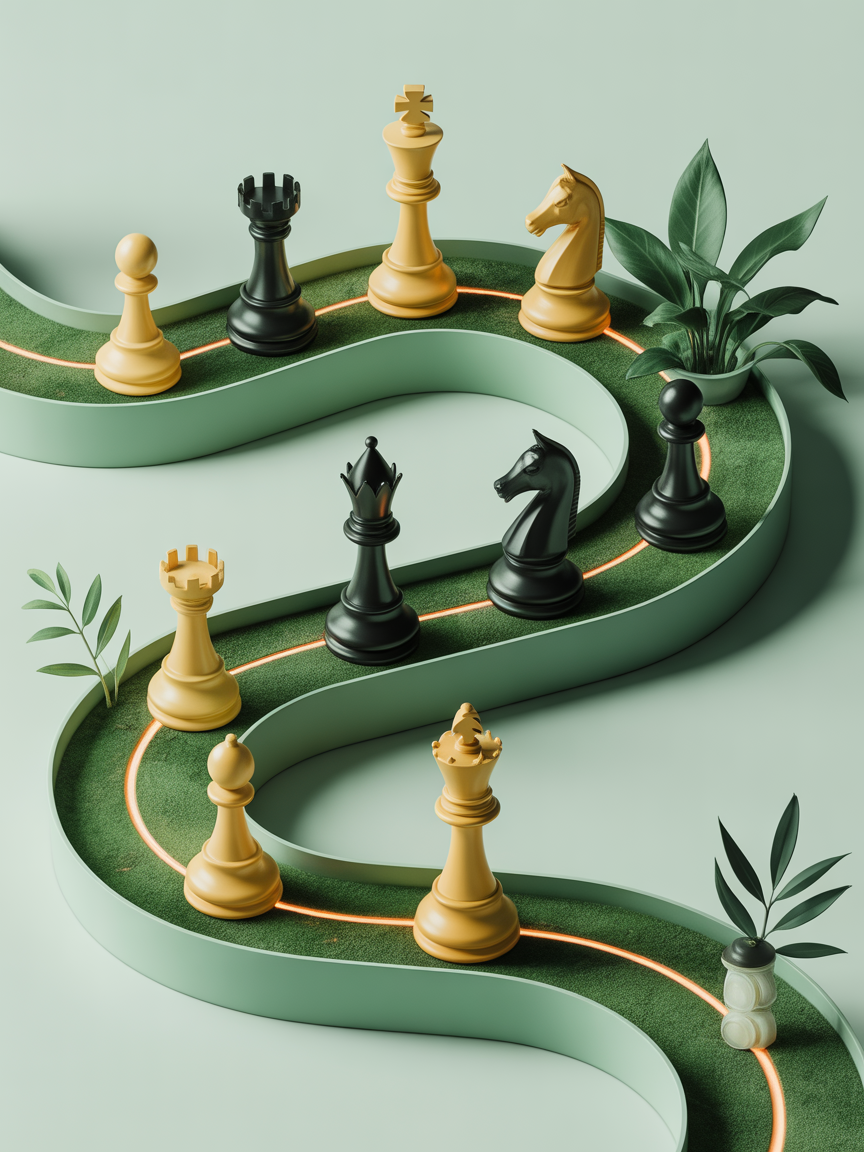 Visual representation of strategic planning